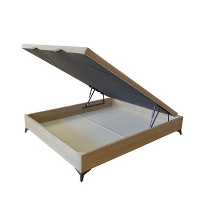 Canapé de Madera Hotelero – Almacenamiento y Estilo