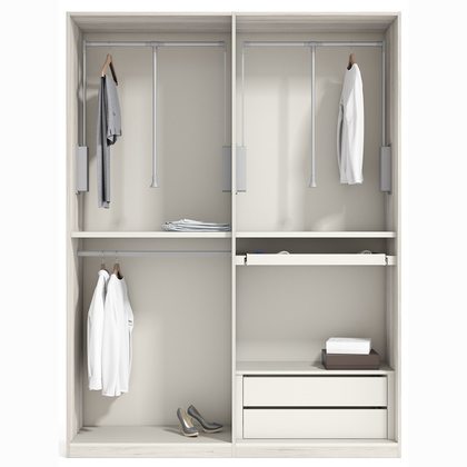 Armario Funcional 4 Puertas: Organización para Hoteles EX-CB
