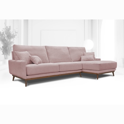 Sofá NDI1-ZN – Chaise Longue en Rosa Palo para Hoteles