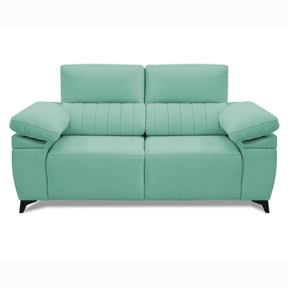 Sofá ABL-ZN: Diseño Moderno y Acolchado en Color Verde Menta