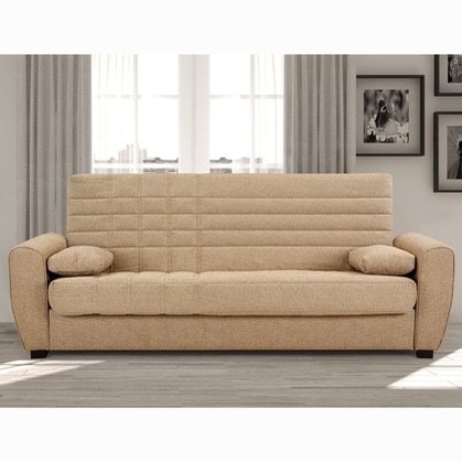 Sofá Cama AR-ATL : Modernidad Beige para Familias