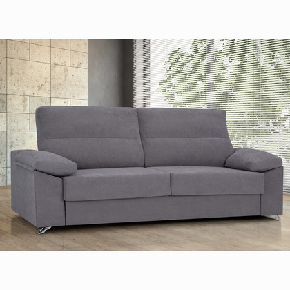 Sofá Cama Italiano AR MLN: Elegancia y Confort con Colchón Abierto