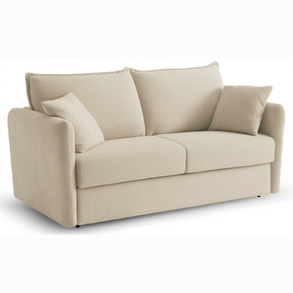 Sofá cama MP-CHAN de diseño orgánico con cama integrada y colchón premium